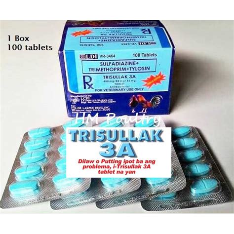 trisullak|TRISULLAK 3A 1 box by LDI (100 tabs) .